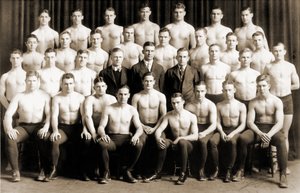 Worstelteam van de Universiteit van Michigan, 1929 door Unbekannt Unbekannt